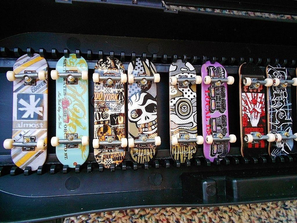 Tech Deck 2 Storage Display Carry Case Lot 28 Fingerboard within proportions 1024 X 768