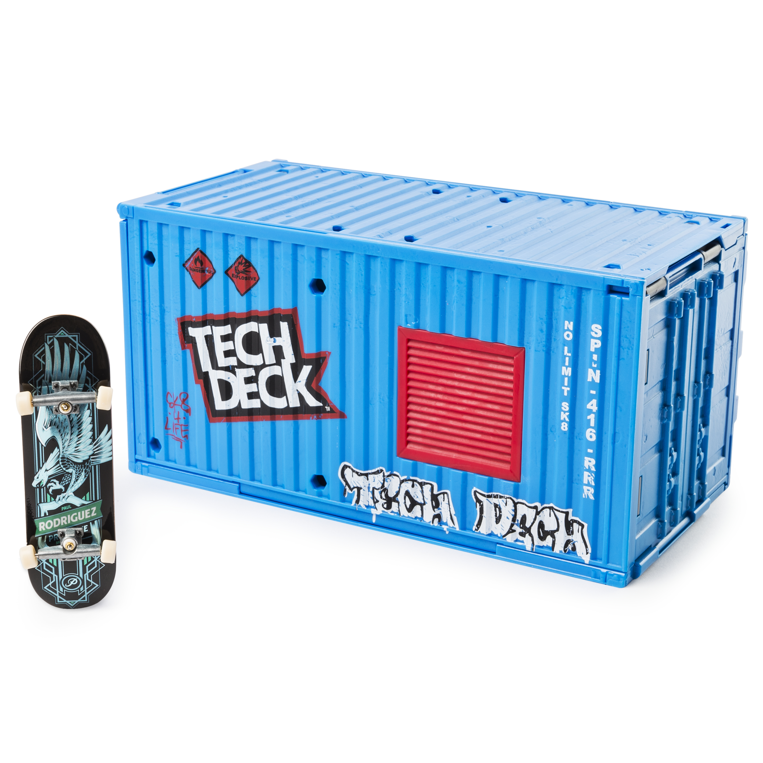 Tech Deck Transforming Sk8 Container With Ramp Set And Skateboard with regard to size 2500 X 2500