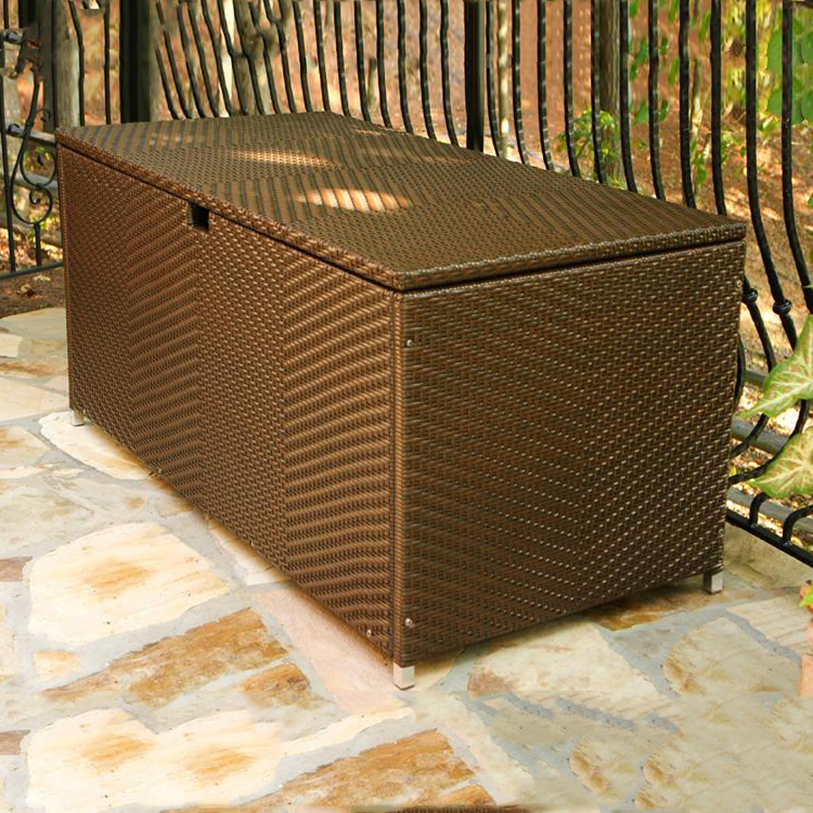Tortuga Outdoor Sea Pines 63 In L X 30 In W 207 Gallon Java Deck Box in proportions 900 X 900
