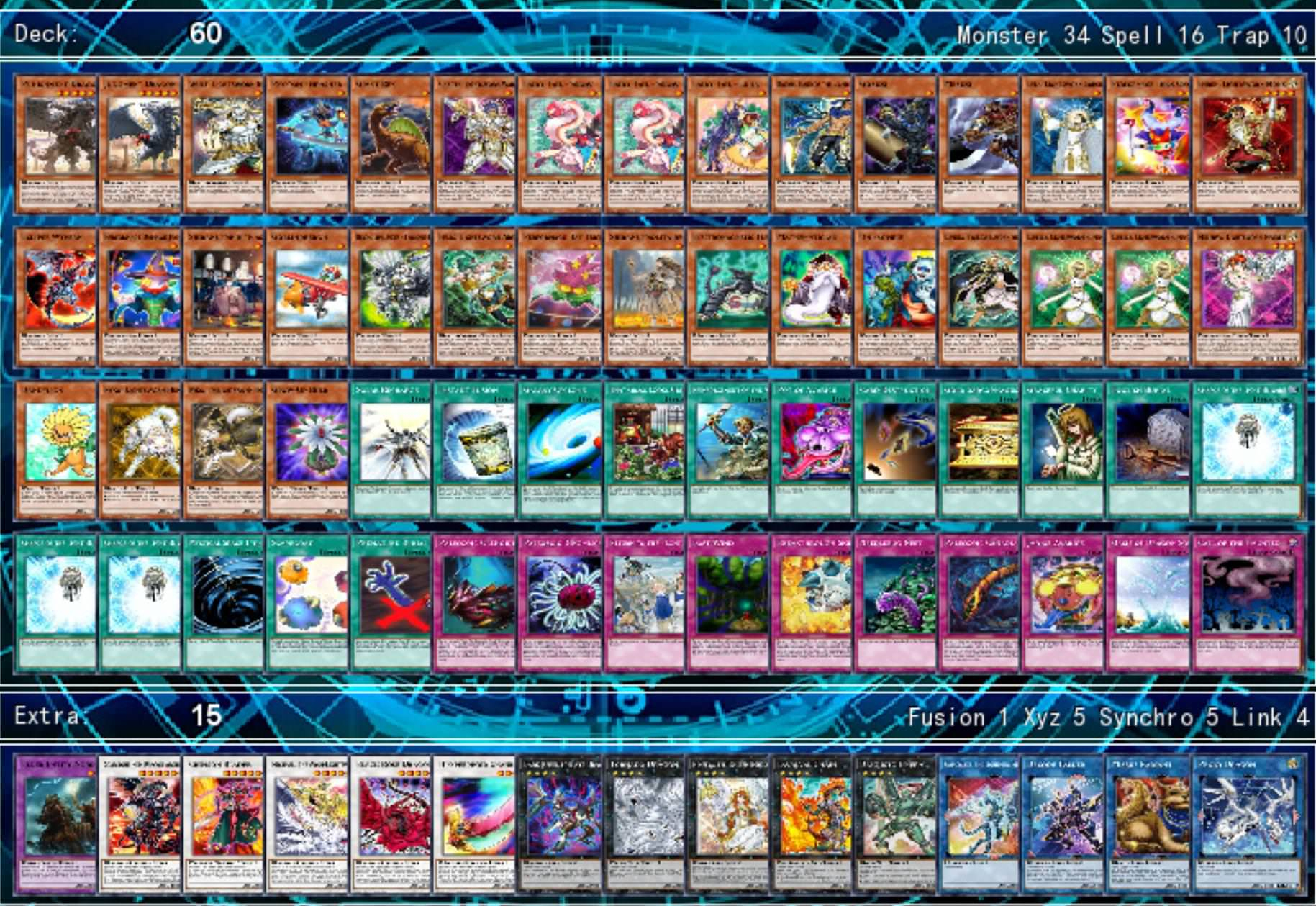 Trinity 60 Card Lightsworn Ygoprodeck intended for proportions 1829 X 1259