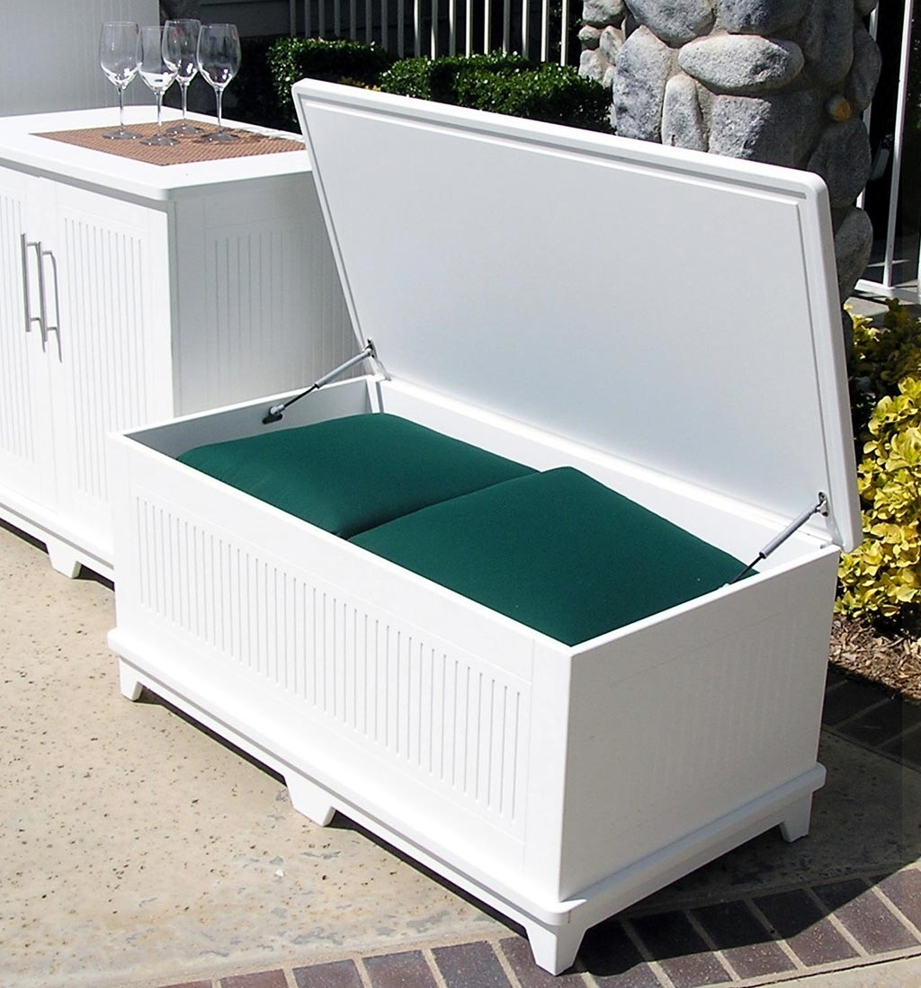 Waterproof Outdoor Cushion Storage Box Idea Bistrodre Porch And throughout dimensions 1024 X 1099