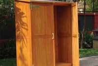 Wooden Outdoor Storage Cabinets With Doors Outside Storage intended for size 1296 X 1195