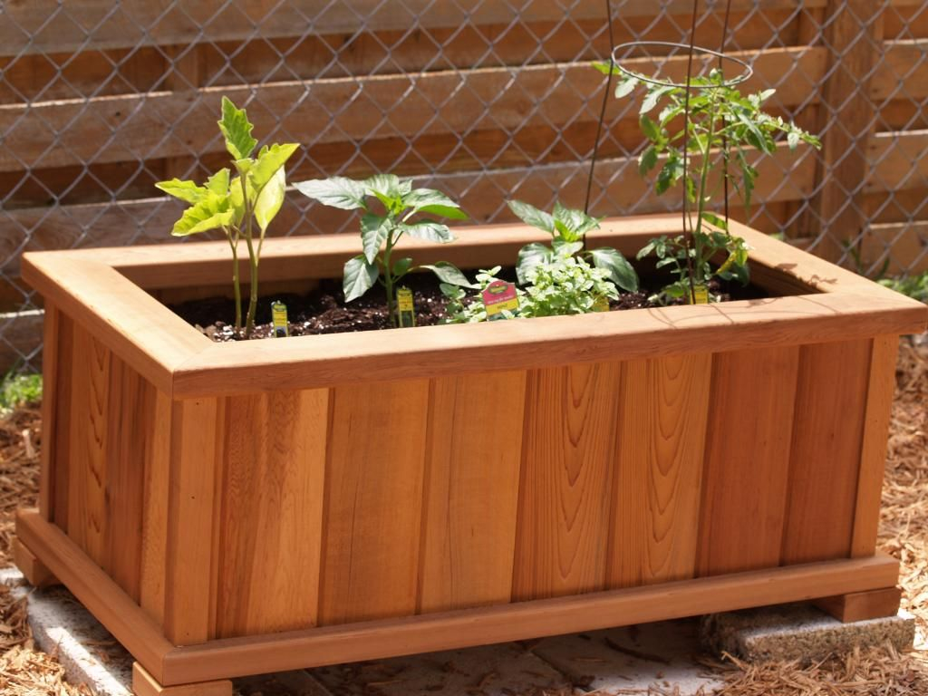 Wooden Planter Box Wood Country Rectangle Cedar Wood Boise Patio for measurements 1024 X 768