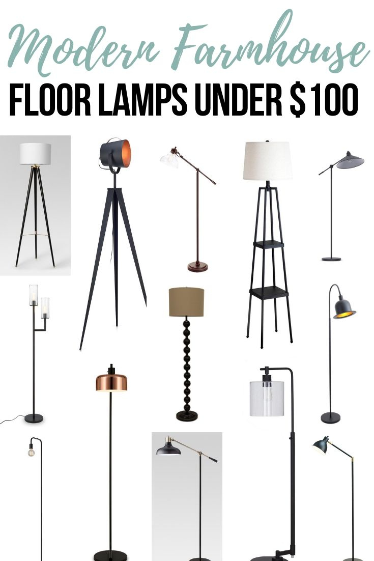 14 Modern Farmhouse Floor Lamp Ideas Under 100 Farmhouse intended for measurements 735 X 1102