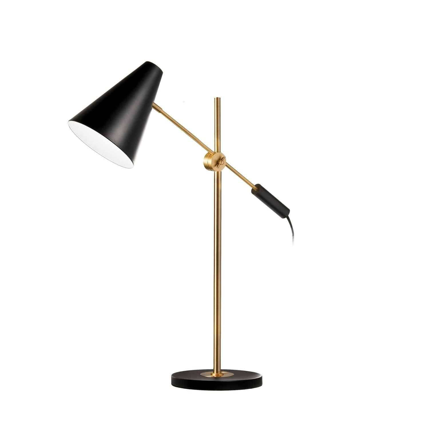 1lt Adjustable Table Lamp Black Vintage Bronze Dainolite with dimensions 1500 X 1500