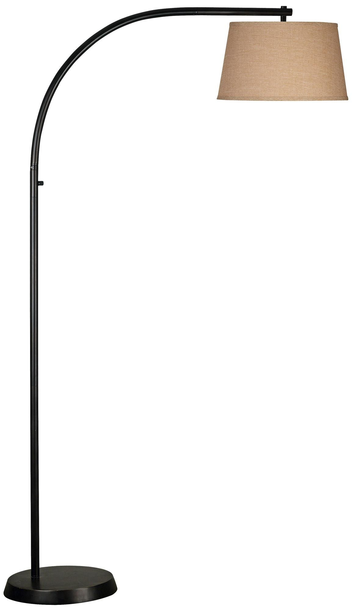208 Kenroy Sweep Oil Rubbed Bronze Finish Arc Floor Lamp pertaining to proportions 1153 X 2000