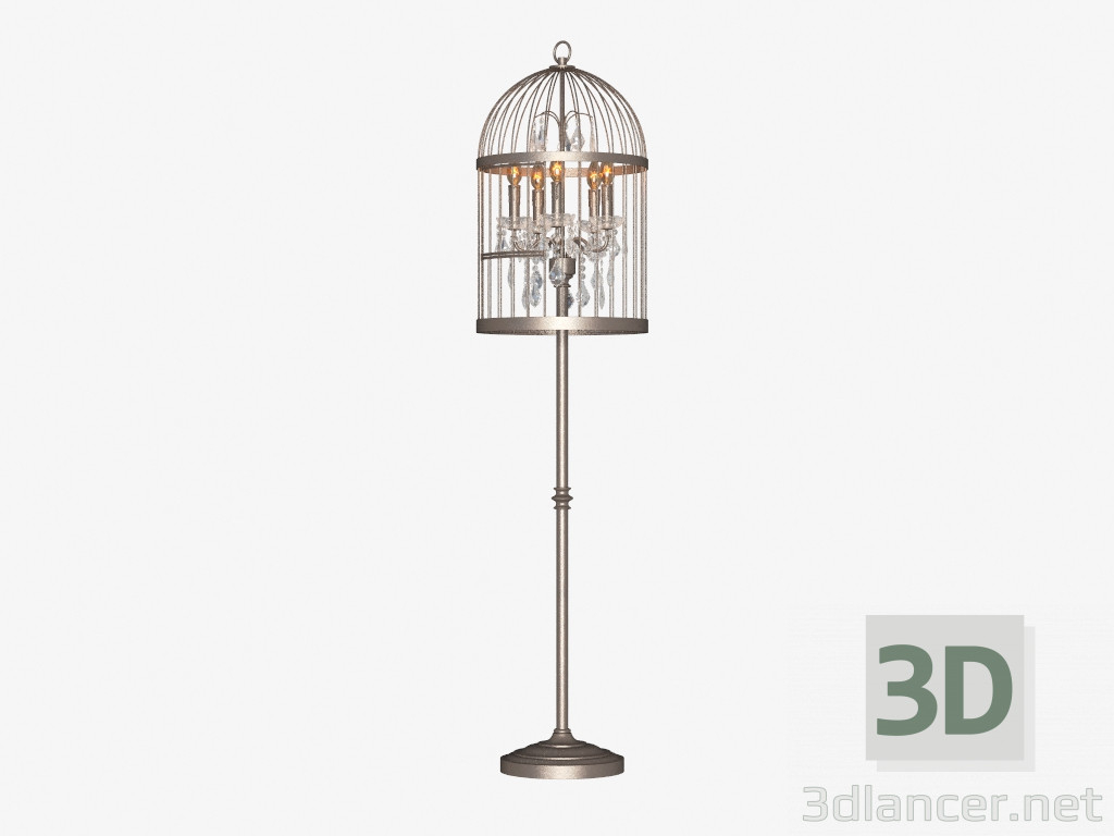 3d Model Stehleuchte Birdcage Crystal Floor Lamp Fl008 5 pertaining to size 1024 X 768