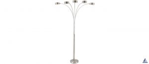 5 Arm Arc Floor Lamp within measurements 1400 X 600