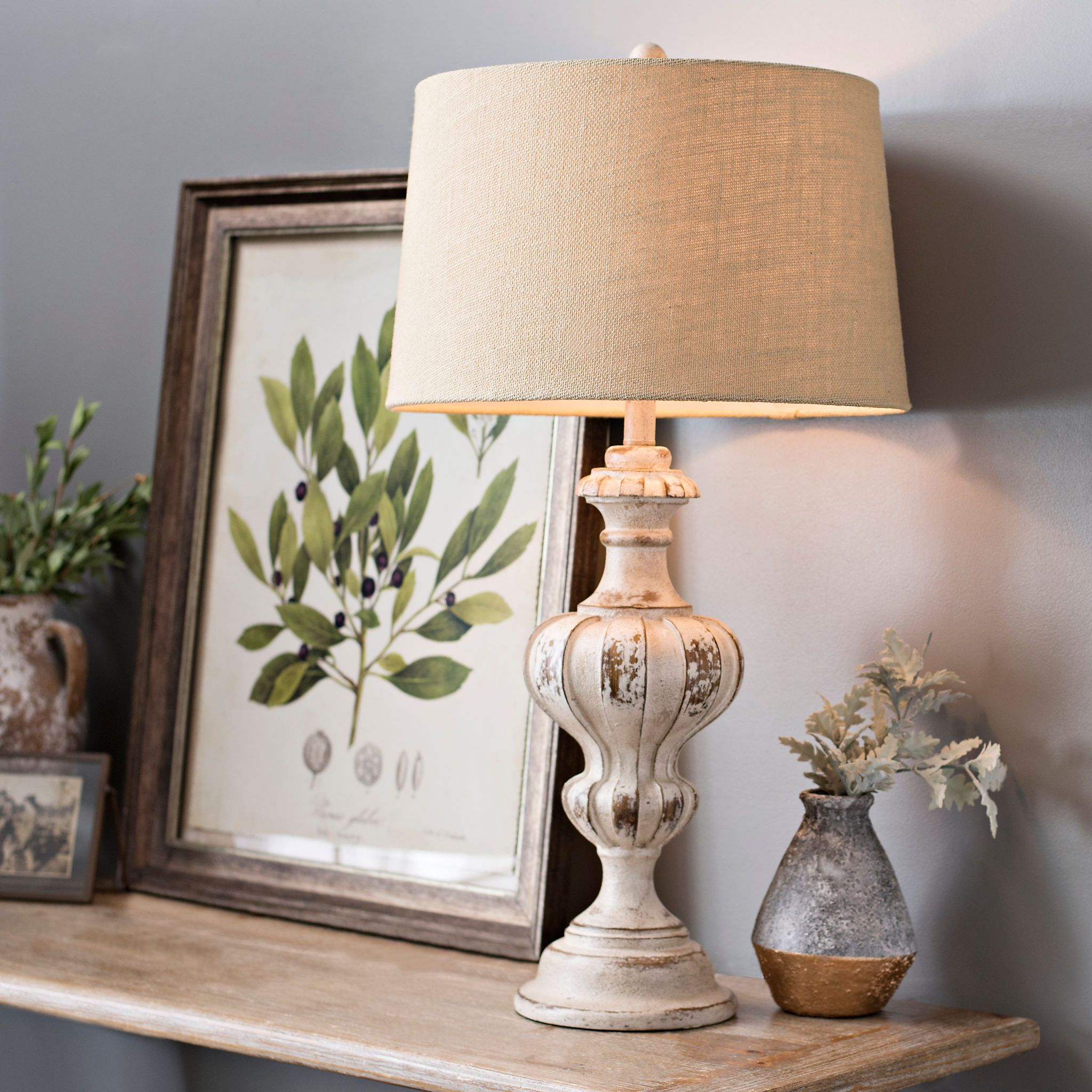 Abigail Weathered White Table Lamp with sizing 2048 X 2048