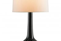 Alibi Table Lamp In Blackantique Brass With Off White Shade inside sizing 840 X 1120