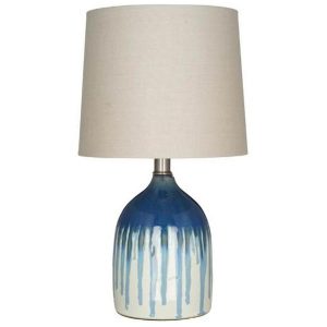 Allen Roth 1575 In Reactive Glaze White And Blue Drip inside size 900 X 900