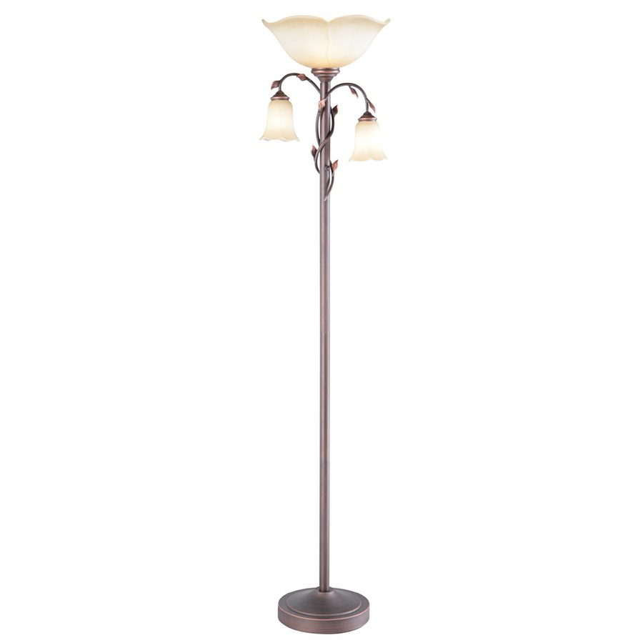 Allen Roth 3 Way Oil Rubbed Bronze Floor Lamp With Light throughout dimensions 900 X 900