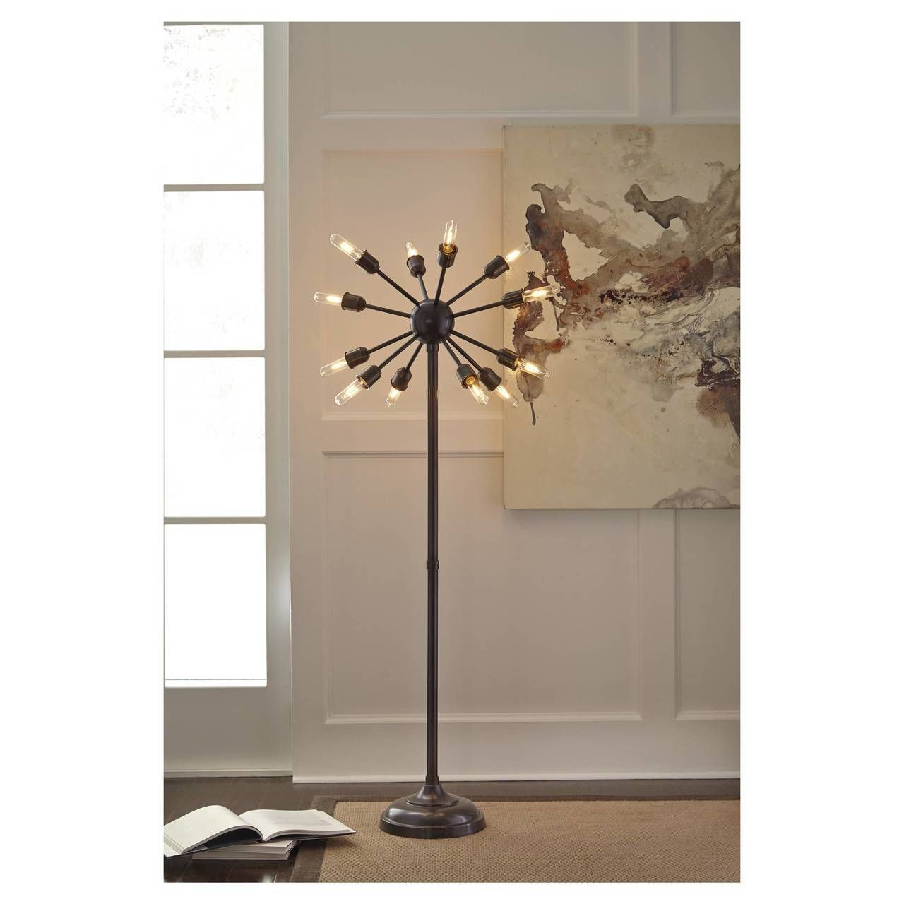 Amnon Floor Lamp Roys Furniture Lamps Bronze Floor regarding proportions 1280 X 1280