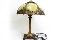 Antique Bronze Stained Glass Table Desk Lamp Raresy Art Gallery intended for proportions 1200 X 900
