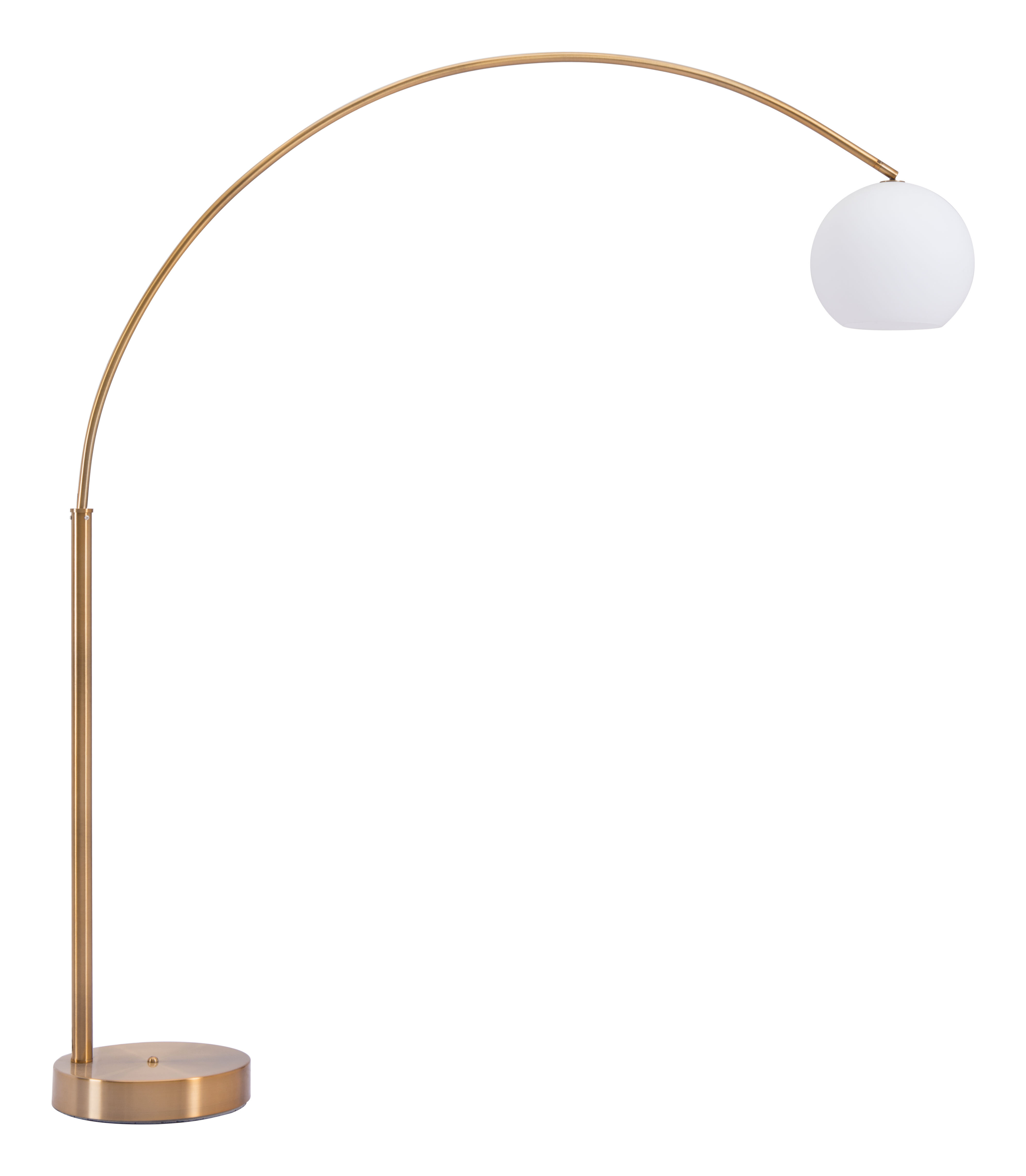 Appelt 752 Arched Floor Lamp with measurements 3981 X 4562