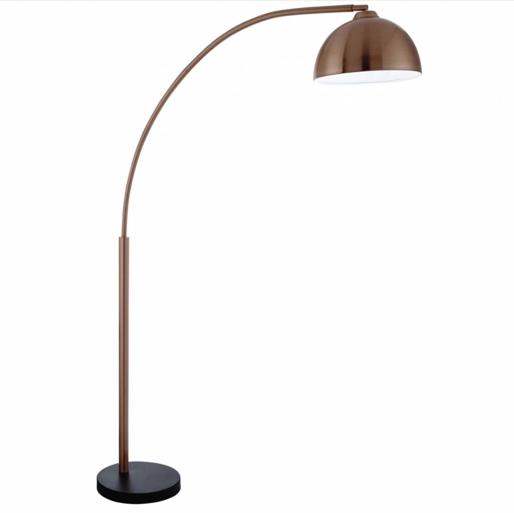 Arc Copper Arc Floor Lamp with measurements 1024 X 1023