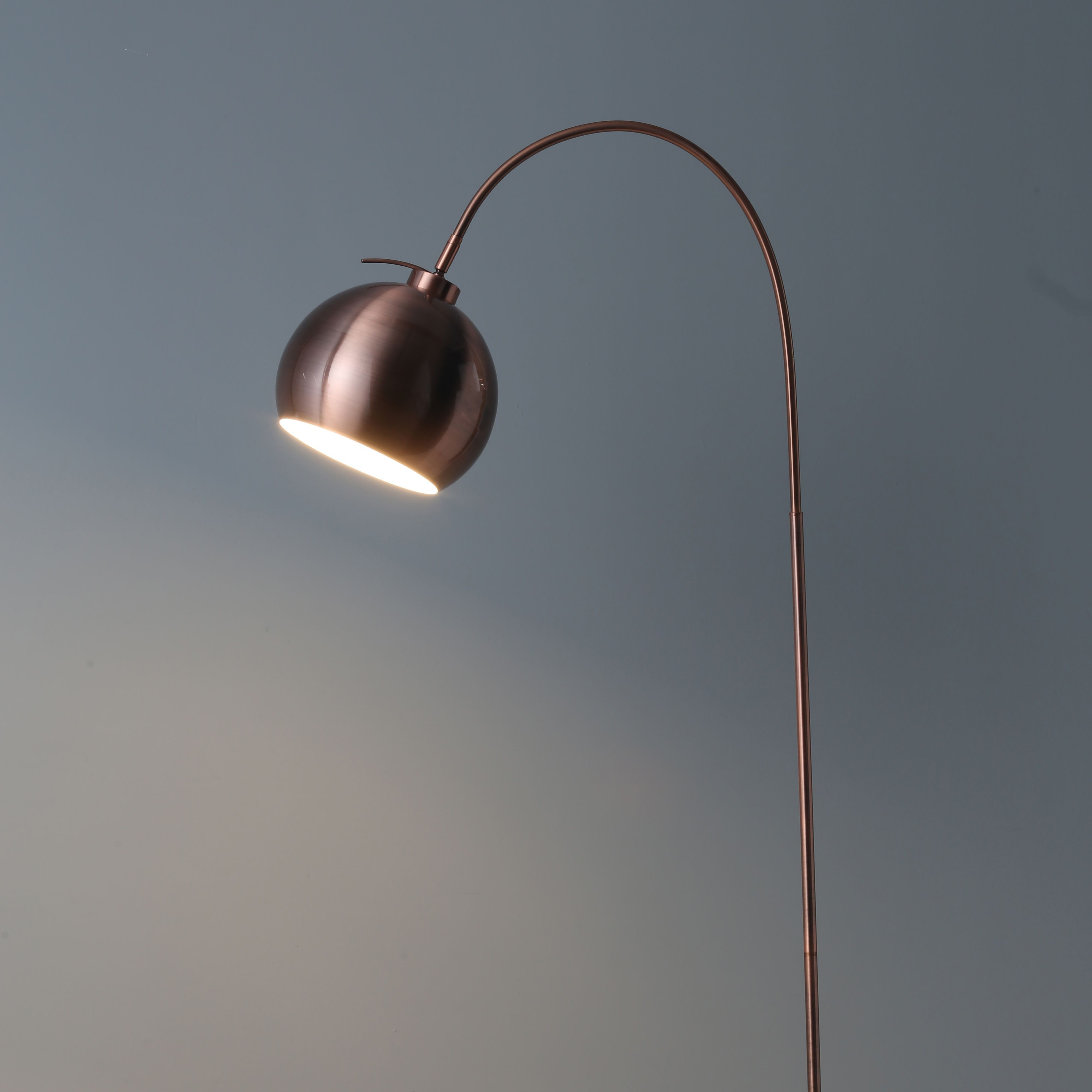 Arc Copper Effect Floor Light Bq For All Your Home And in size 4000 X 4000