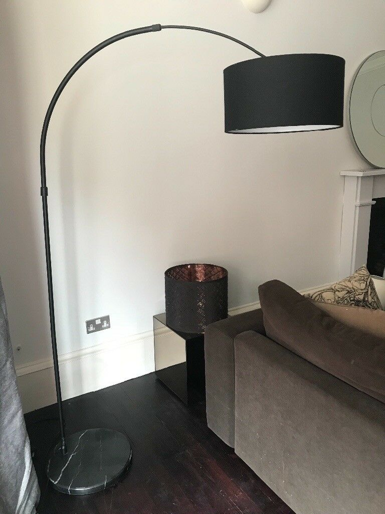 Arc Floor Lamp With Shade In Dowanhill Glasgow Gumtree intended for sizing 768 X 1024