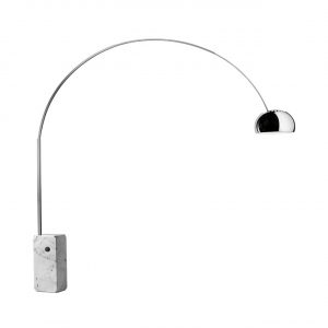 Arco Floor Lamp Led And Incandescent Marble Base Dimmable throughout sizing 1280 X 1280