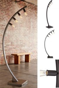 Arcos 71 High Bronze Arc Floor Lamp Franklin Iron Works regarding proportions 735 X 1102