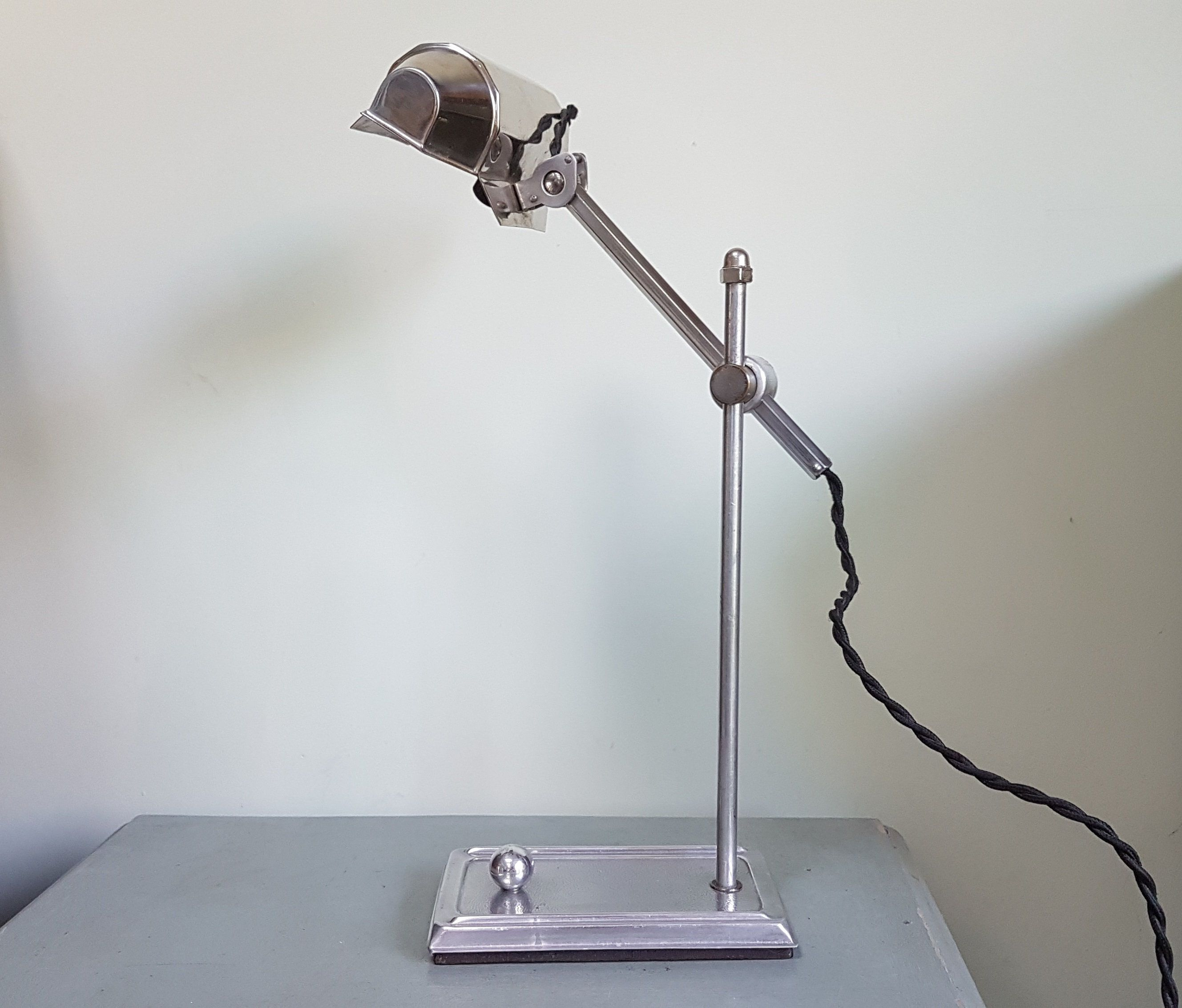 Art Deco Desk Lamp Vintage French Pirouette Desk Lamp in size 2657 X 2267