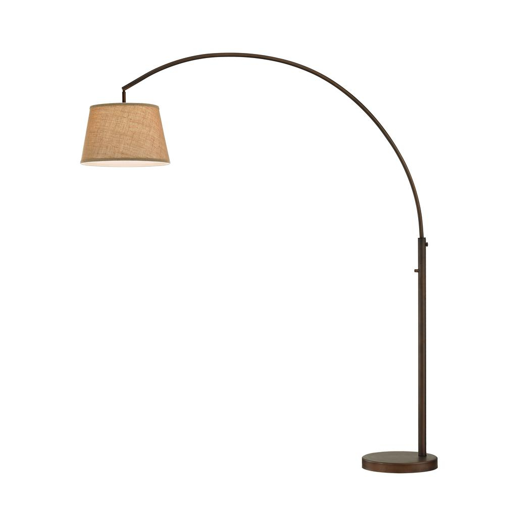 Artiva Allegra 79 In Antique Bronze Led Arch Floor Lamp With Dimmer with regard to dimensions 1000 X 1000