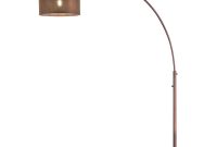 Artiva Elena Iv 81 In Double Shade Led Antique Bronze Arched Floor Lamp With Dimmer for dimensions 1000 X 1000