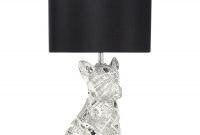 Ben De Lisi Home Black And White Newspaper Printed Dog Lamp with regard to sizing 1250 X 1250