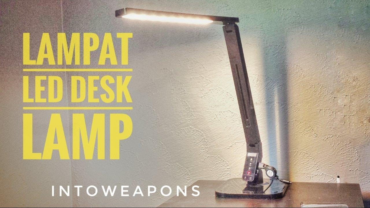 Best Led Desk Lamp 2018 Lampat Led Light Review pertaining to sizing 1280 X 720