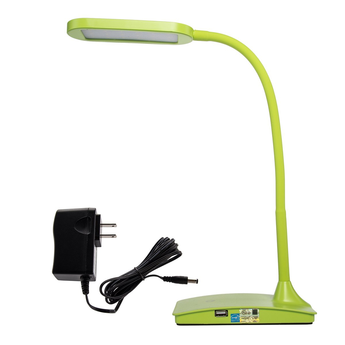 Best Led Desk Lamps Tw Lighting Ivy 40wt Led Desk Lamp With Usb Port 3 Way Touch Switch Energystar Green with measurements 1200 X 1200