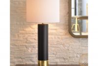 Binx Matte Black And Polished Brass 30 Inch Table Lamp with size 3344 X 3344