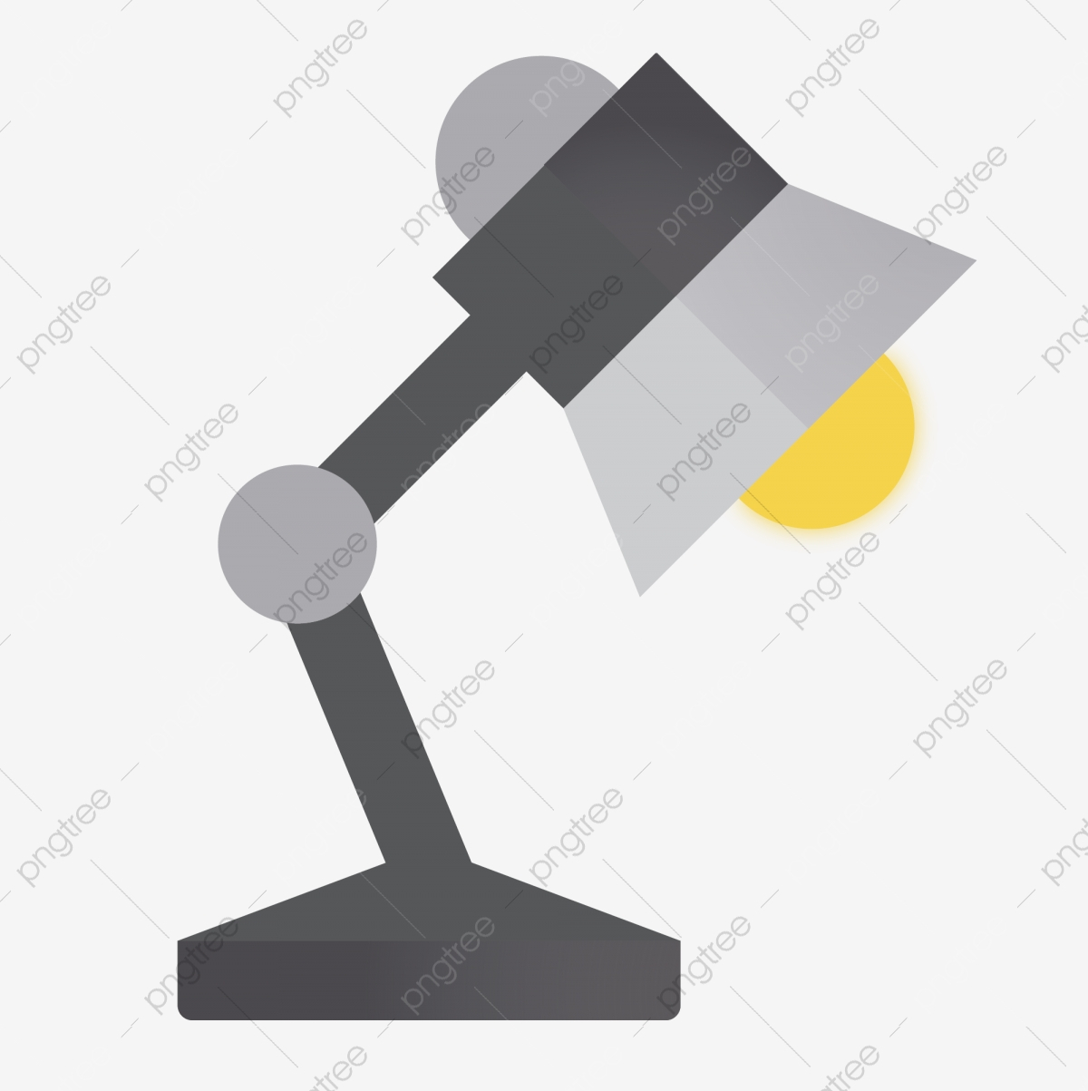 Black Cartoon Table Lamp Illustration Black Table Lamp with regard to dimensions 1200 X 1203