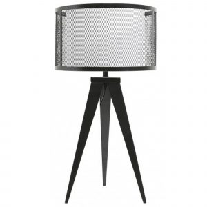 Black Chrome Tri Stand Metal Table Lamp inside size 2000 X 2000