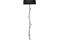 Black Deco Leaf Floor Lamp Dunelm Lounge Floor Lamp intended for measurements 1389 X 1389