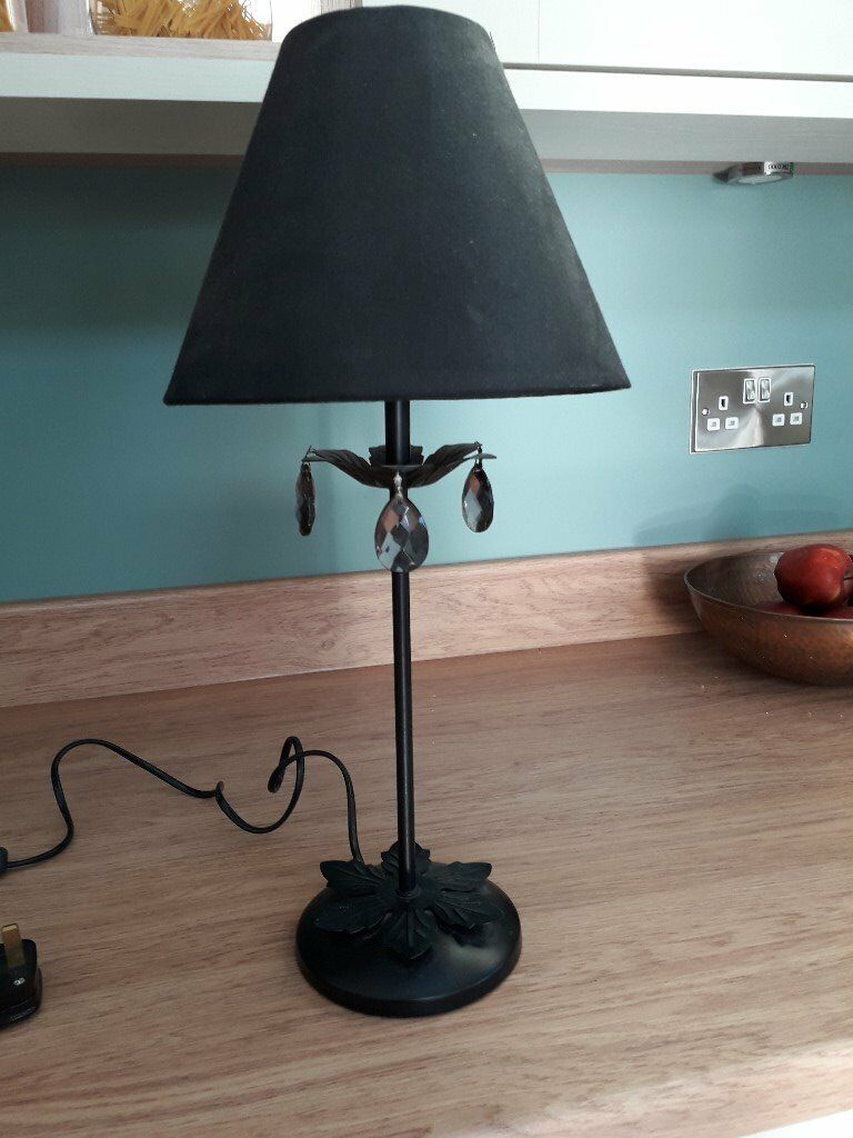 Black Gothic Table Lamp In Der Dershire Gumtree with dimensions 768 X 1024