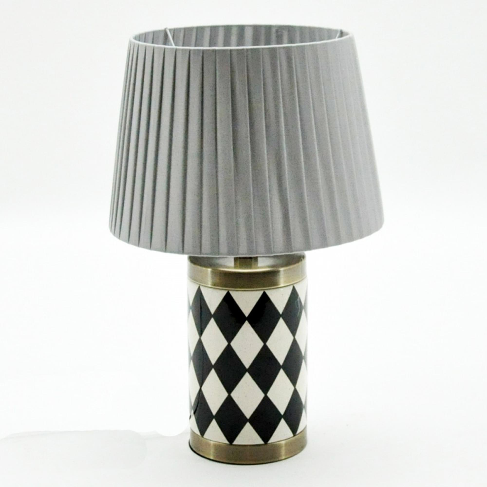 Black White Diamond Table Lamp regarding sizing 2000 X 2000