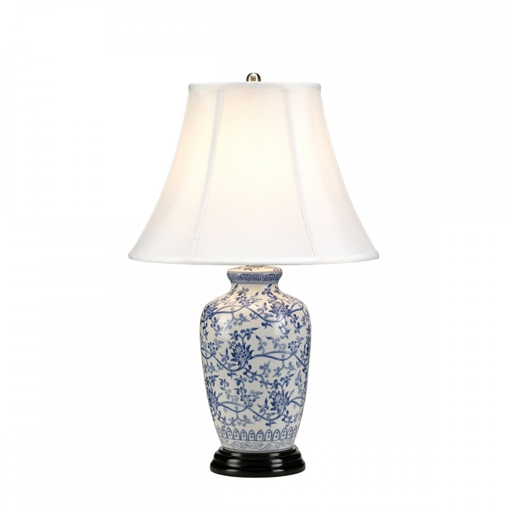 Blue G Jartl Blue Ginger Jar 1 Light Table Lamp Blue regarding dimensions 1000 X 1000