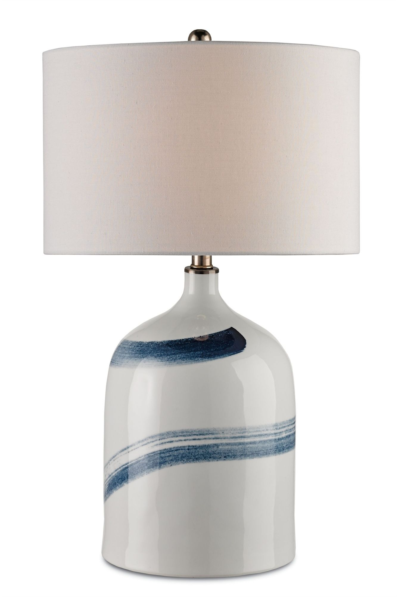 Blue Stroke Table Lamp In 2019 Mp Hamptons Blue Table within proportions 1333 X 2000