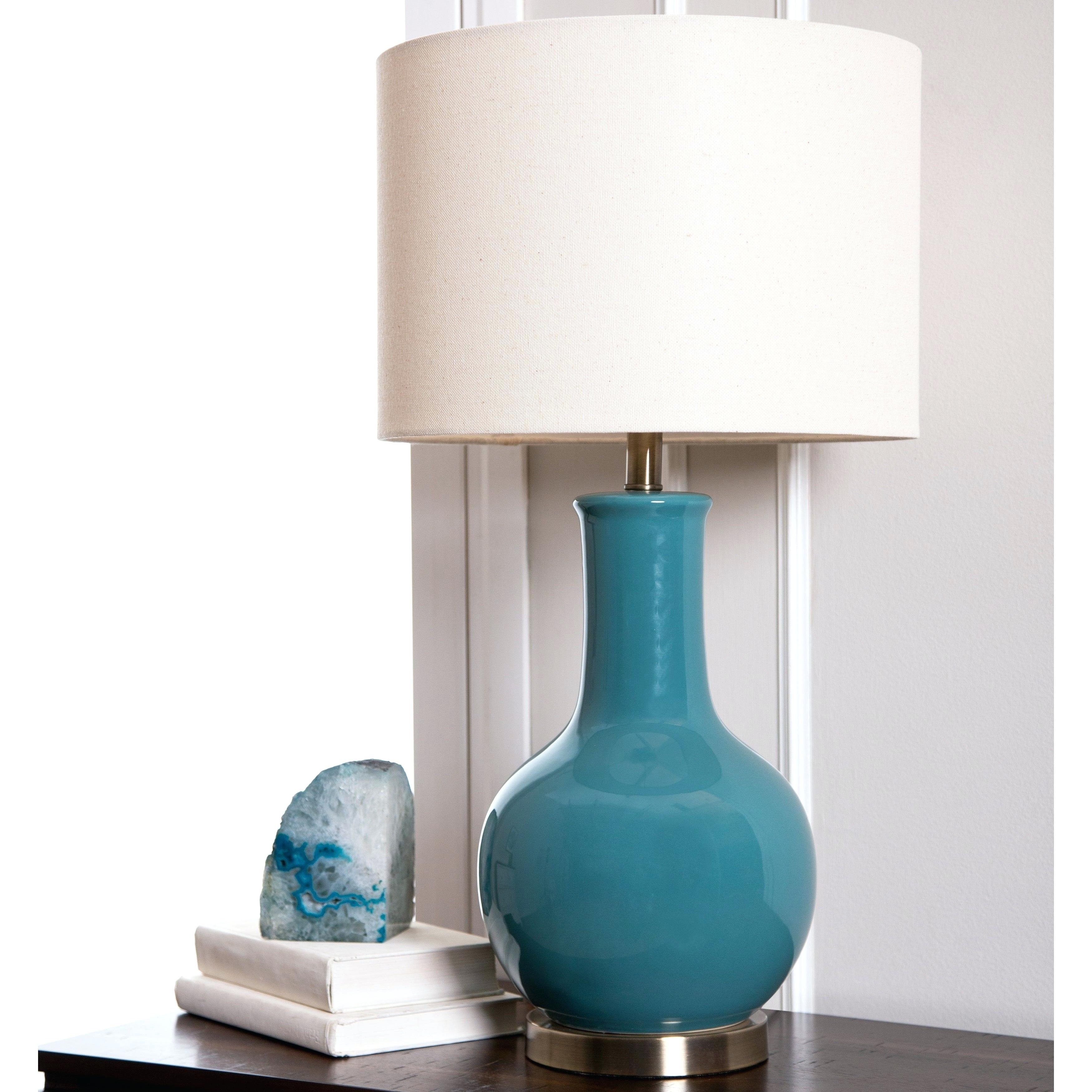 Blue Table Lamps Buynichesitesco within dimensions 3500 X 3500