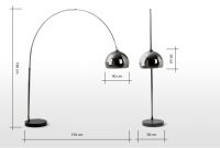 Bow Large Arc Overreach Floor Lamp Brass And Black Marble within sizing 1320 X 686