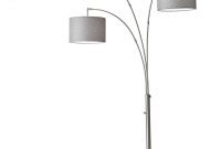 Bowery 3 Arm Arc Floor Lamp Adesso Home with sizing 1920 X 2710