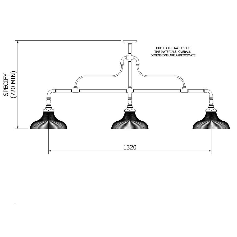 Braced Plumbing Pipe Billiard Table Light intended for sizing 1000 X 1000