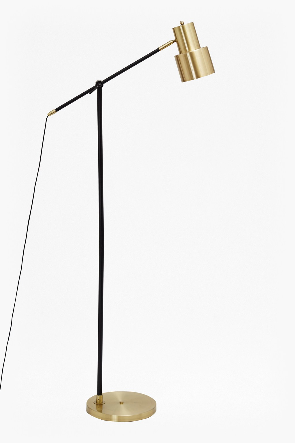 Brass And Matte Black Floor Lamp with dimensions 1024 X 1536
