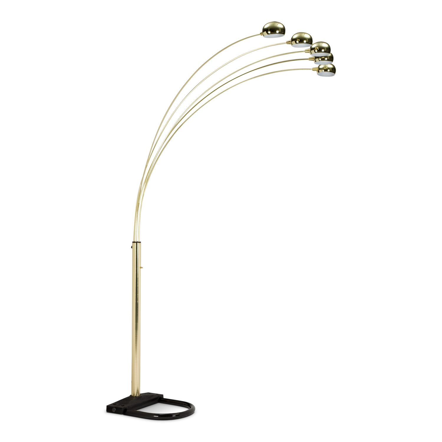 Brass Arc Floor Lamp Value City Furniture Click For Details throughout measurements 1500 X 1500