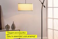 Brightech Grayson Led Arcing Floor Lamp Tall Pole Standing Light For Living throughout sizing 1500 X 1500