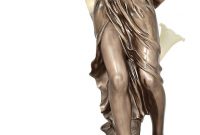 Bronze Maiden Statue Torchiere Floor Lamp Torchiere inside measurements 673 X 2000