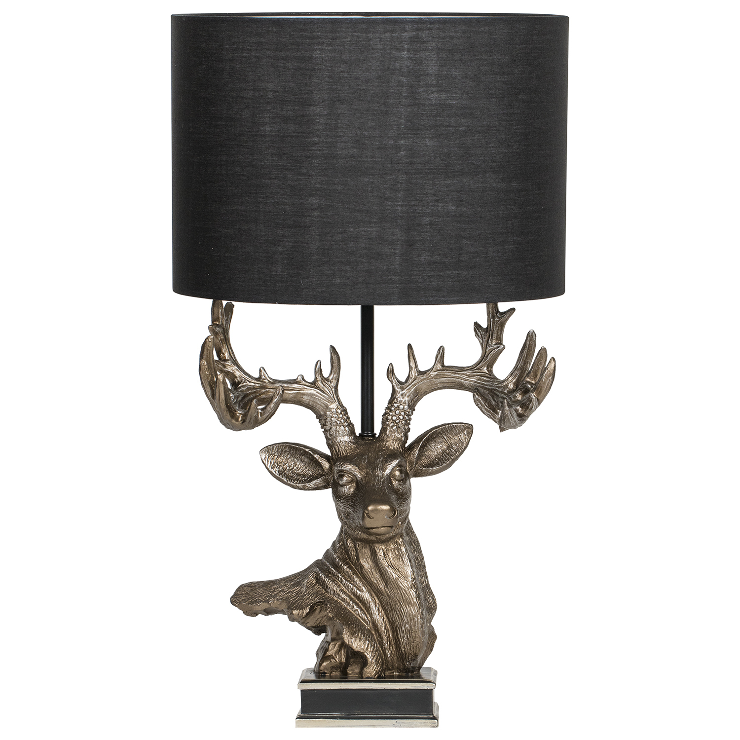 Bronze Stag Table Lamp throughout dimensions 1500 X 1500