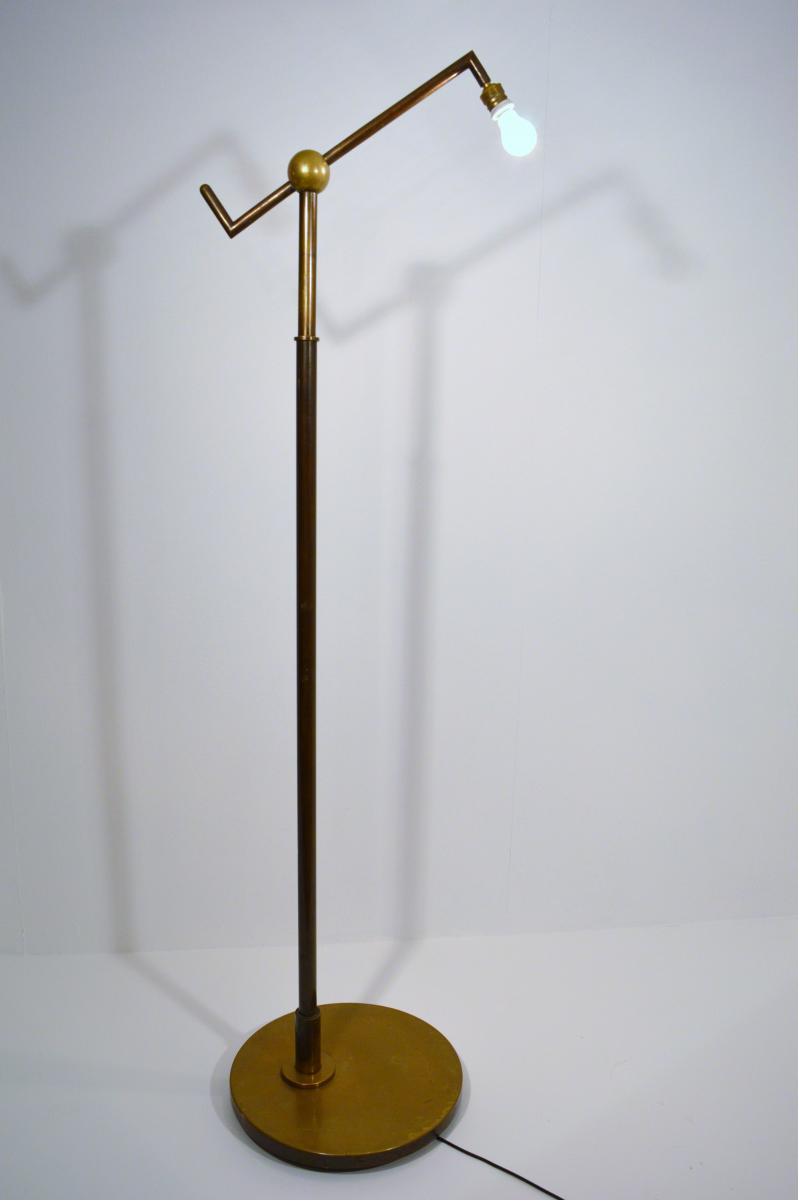 Bronze Vintage Floor Lamp From 1930s Oregonuforeview with regard to proportions 798 X 1200