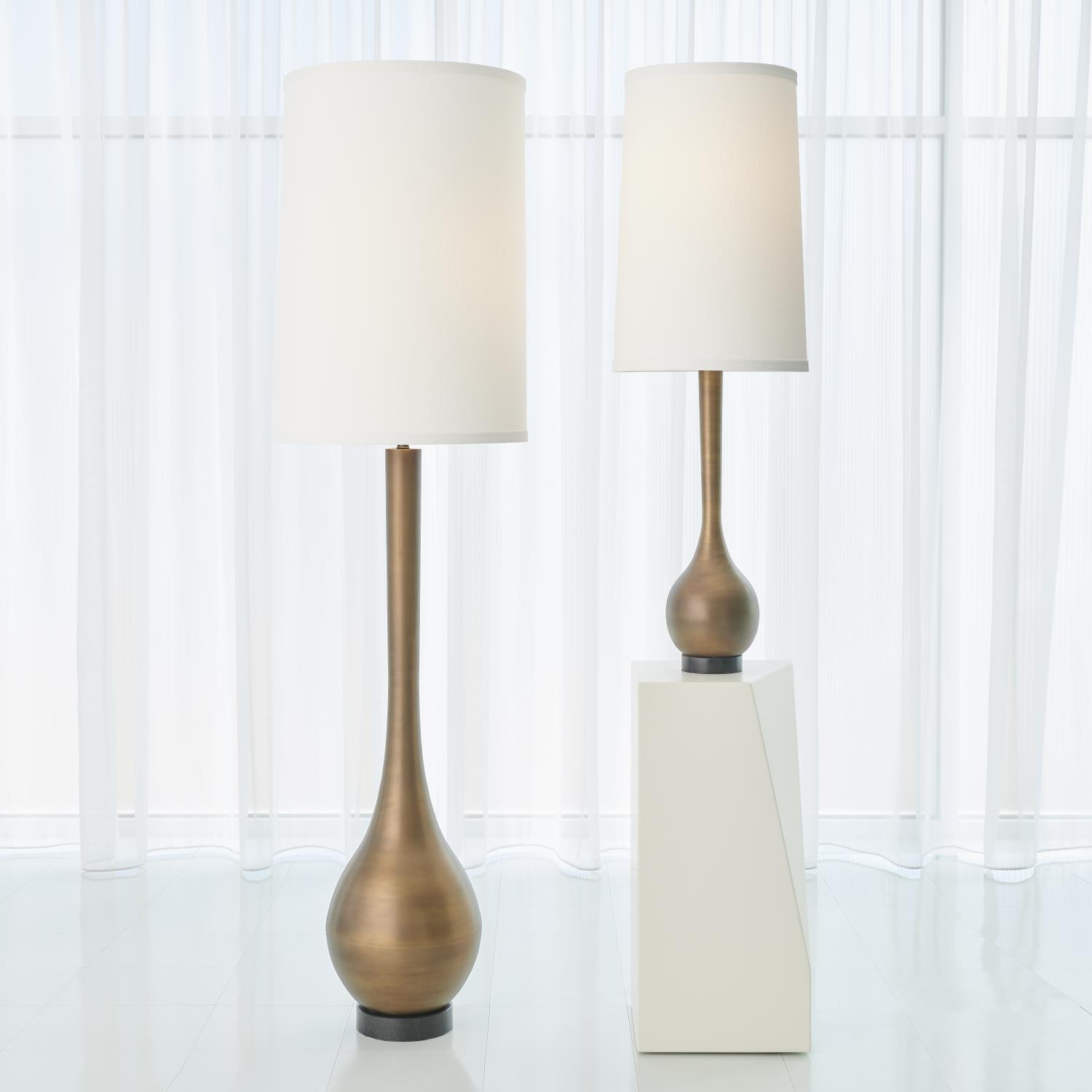Bulb Vase Floor Lamp Light Bronze Finish pertaining to proportions 1500 X 1500