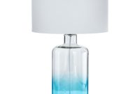 Cabra Contemporary Aqua Ombre Table Lamp Cyan Design in dimensions 2000 X 2000